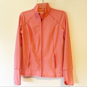 𝅺XERSION Long Sleeves Zipup Jacket Hot Pink Small